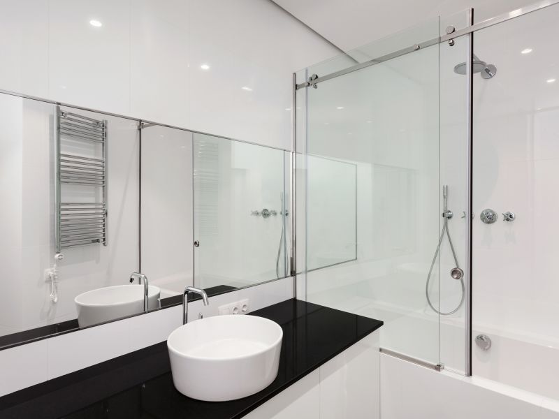 Wide Glass Shower
