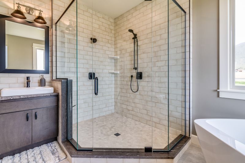 Sleek Shower with Modern Fixtures